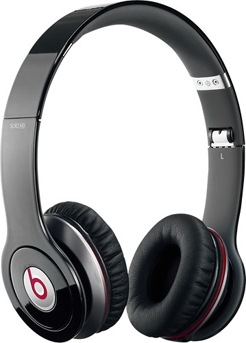Beats by Dr. Dre - Beats Solo HD On-Ear Headphones - Black - Angle