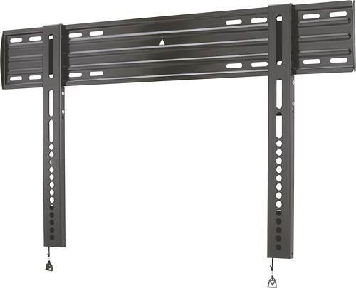 Sanus - Wall Mount for Most 32-70" Flat-Panel TVs - Black - Angle