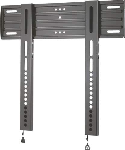 Sanus - Wall Mount for Most 26-47" Flat-Panel TVs - Black - Angle