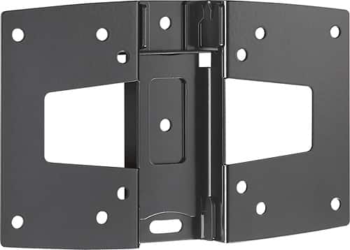 Dynex™ - Low-Profile Wall Mount for Most 13" - 26" Flat-Panel TVs - Black - Angle