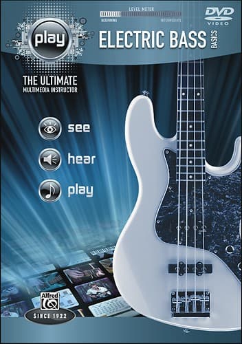 Alfred - Play Series Electric Bass Basics Instructional DVD - Larger Front