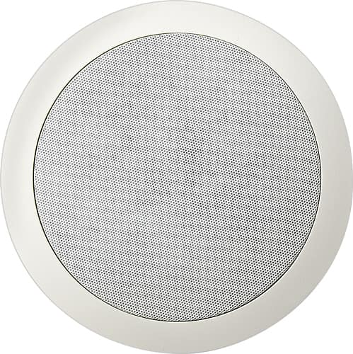 Klipsch - 6-1/2" Architectural In-Ceiling Speaker (Each) - White - Larger Front