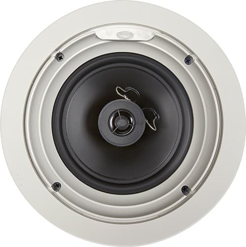 Klipsch - 6-1/2" Architectural In-Ceiling Speaker (Each) - White - Alternate View 1