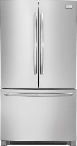 Frigidaire - 27.8 Cu. Ft. French Door Refrigerator - Stainless-Steel - Larger Front