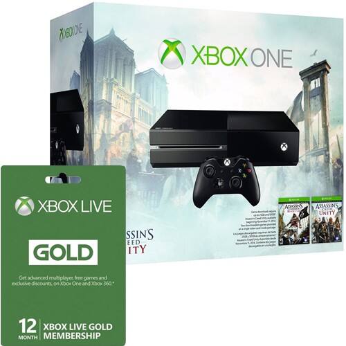 Xbox One Assassin's Creed Bundle with 12 Months of Xbox Live - largeImage