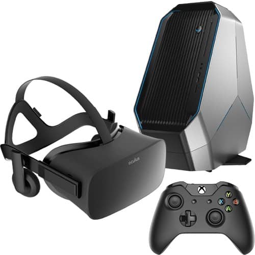 Oculus Rift Virtual-Reality Headset & Alienware Area 51 Series Desktop Package - largeImage