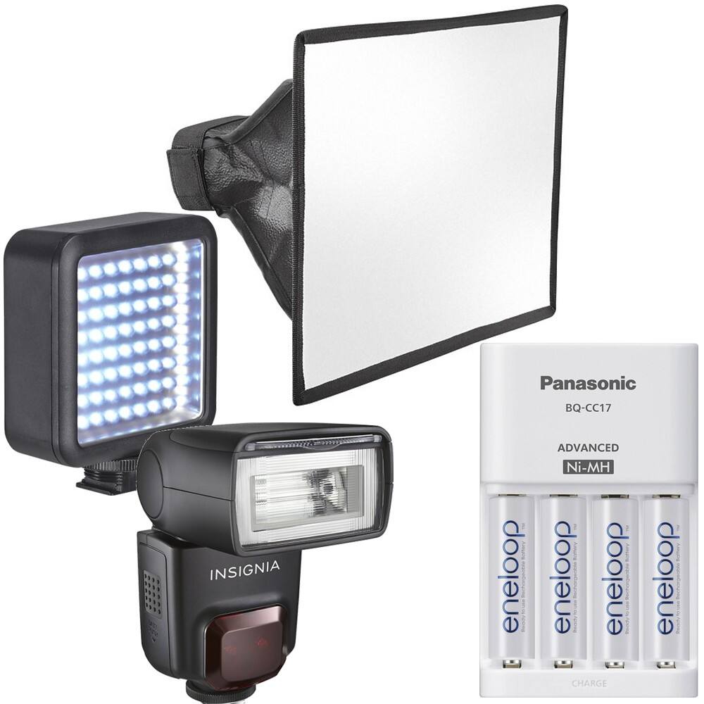 Insignia TTL External Flash for Nikon Black NSDXFL2N Best Buy