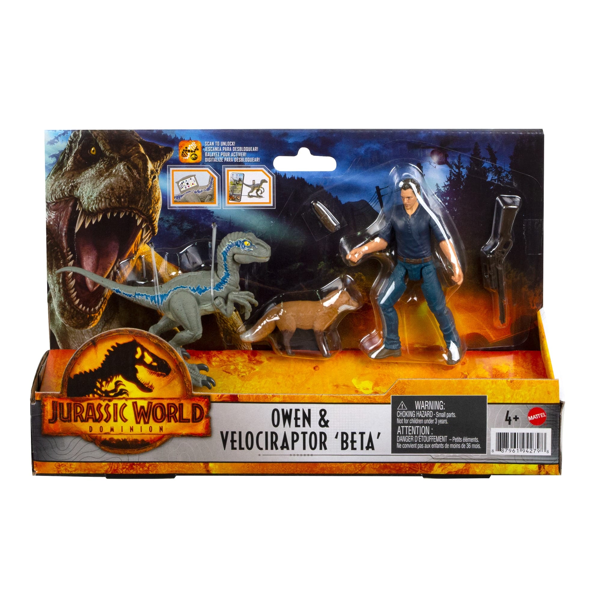 Best Buy Jurassic World Human Dino Pack Styles May Vary Hdx