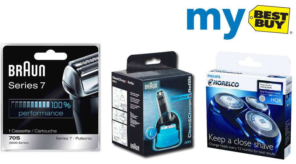 Replacement shaver parts, My Best Buy