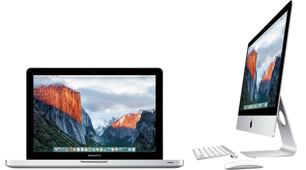 Macbook and Imac