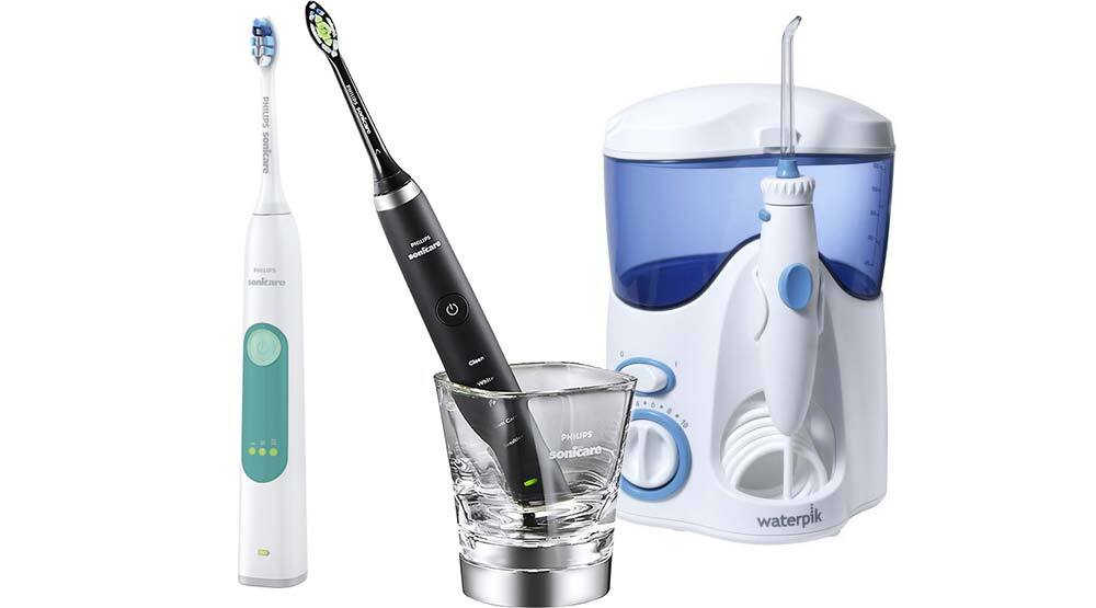 Toothbrushes and water flosser