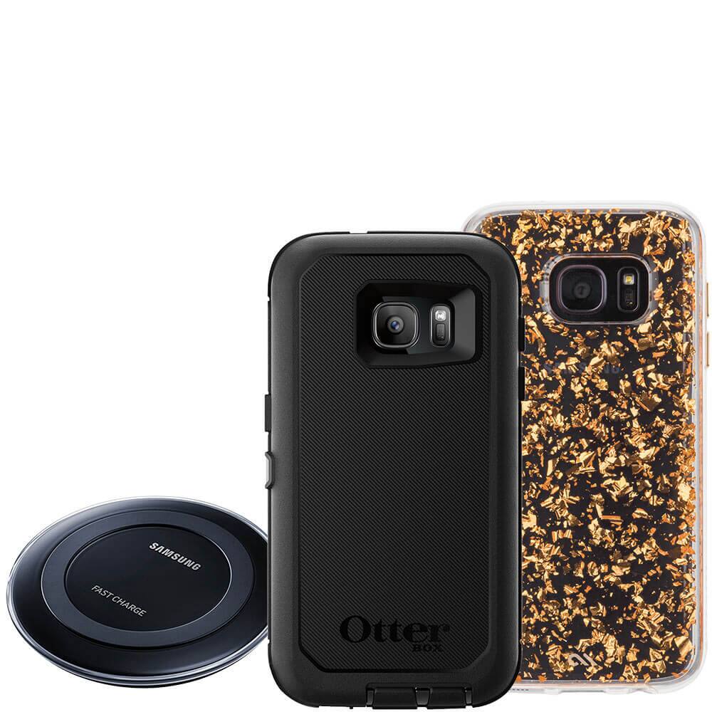 Charger, cell phone cases