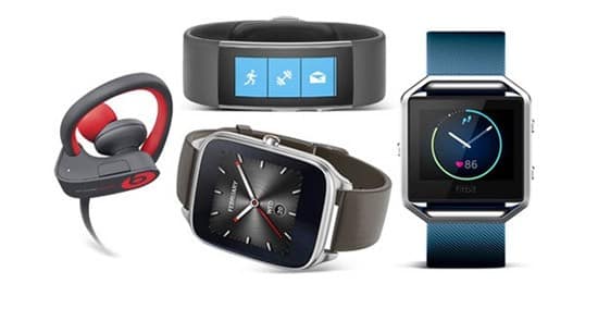 Activity trackers, watches 
