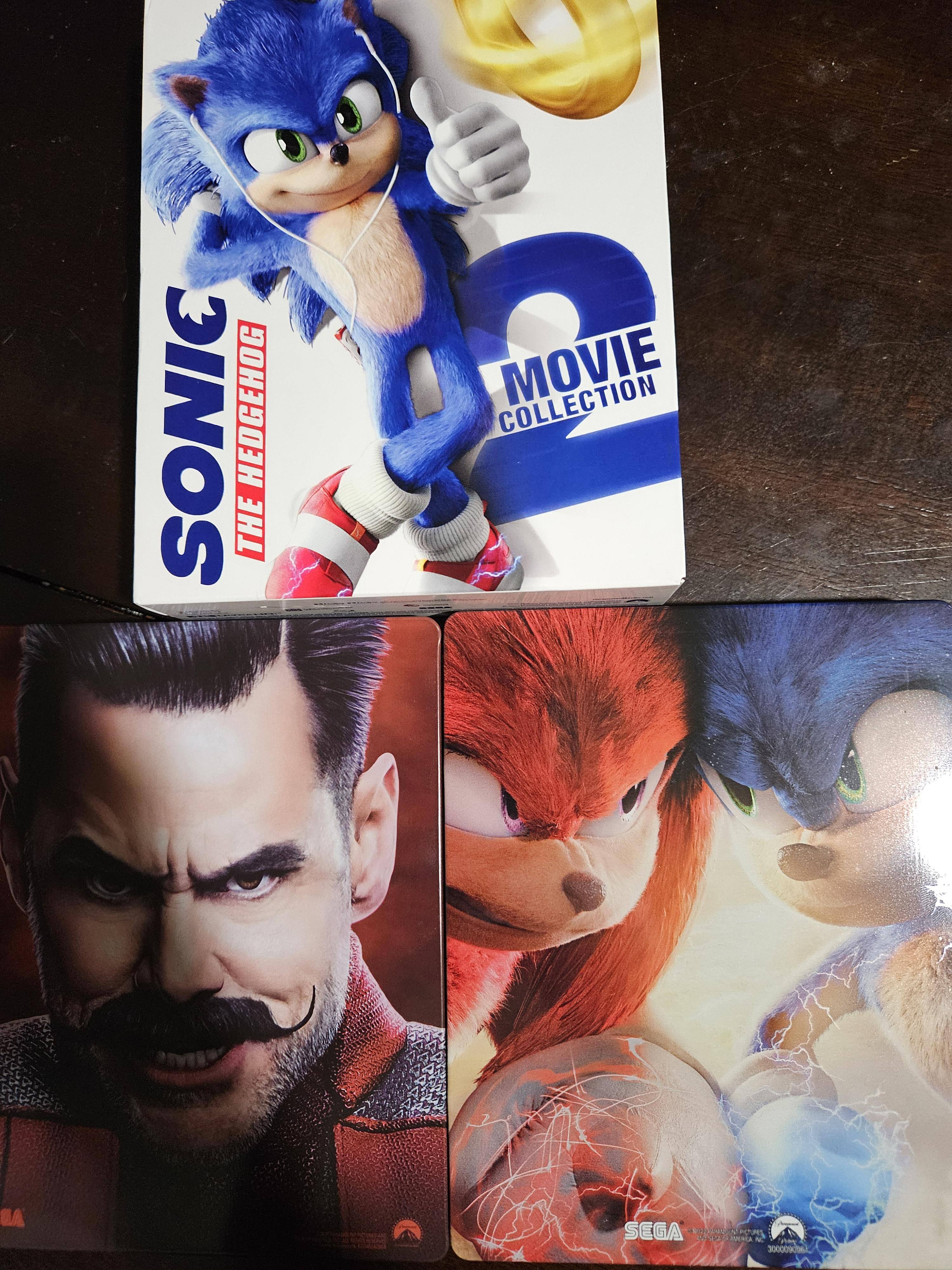 Customer Reviews Sonic The Hedgehog Movie Collection Steelbook