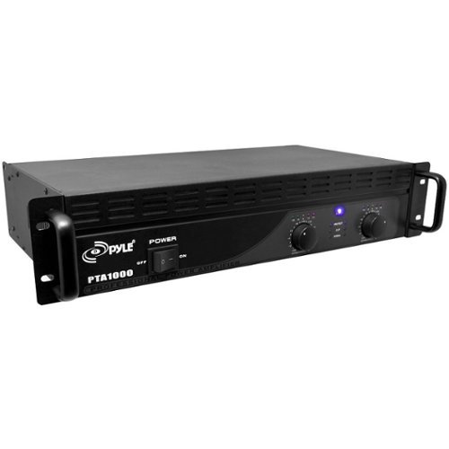 

PylePro - Pro Pta1000 Professional Power Amplifier, 1000 Watt - Black