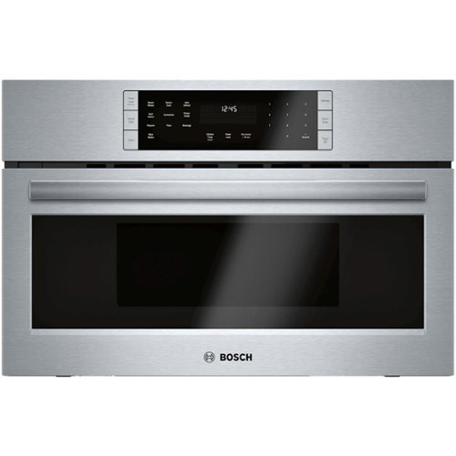 

Bosch - 800 Series 1.6 Cu. Ft. Convection Built-In Microwave - Stainless Steel
