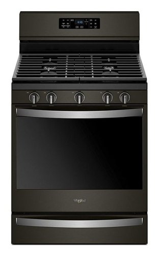 

Whirlpool - 5.8 Cu. Ft. Self-Cleaning Freestanding Gas Convection Range - Stainless Steel