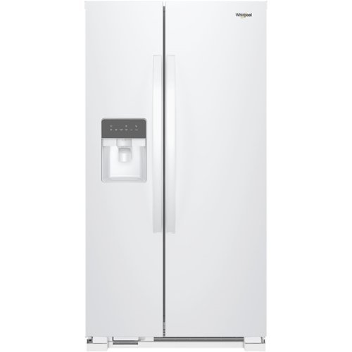 

Whirlpool - 24.6 Cu. Ft. Side-by-Side Refrigerator - White