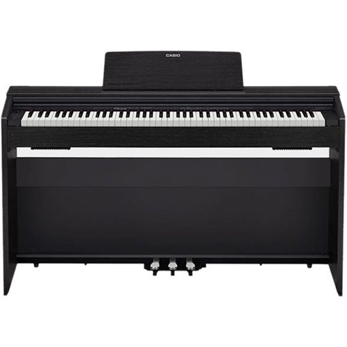 

Casio - Full-Size Keyboard with 88 Fully-Size Velocity-Sensitive Keys - Black wood
