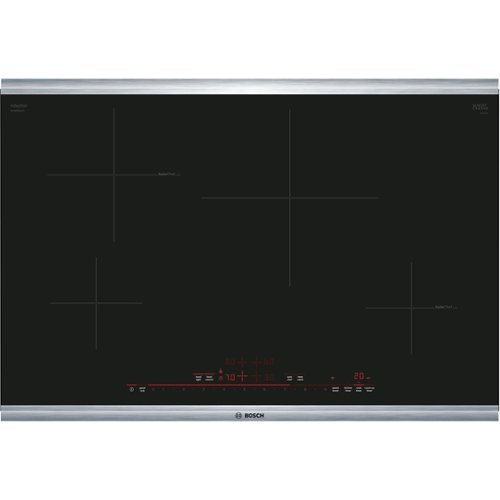 Bosch - 800 Series 30" Built-In Electric Induction Cooktop with 4 elements and HomeConnect - Black
Bosch - 800 Series 30" Built-In Electric Induction Cooktop with 4 elements and HomeConnect - Black