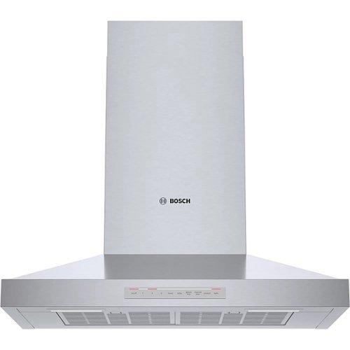 

Bosch - 500 Series 30" Convertible Range Hood with Wi-Fi - Stainless Steel