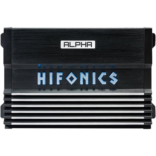 

Hifonics - ALPHA 800W Class D Bridgeable Multichannel Amplifier with Variable Crossovers - Black