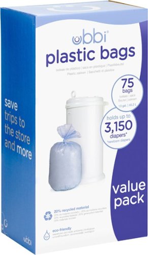 

Ubbi - Plastic Bags (75-Pack)