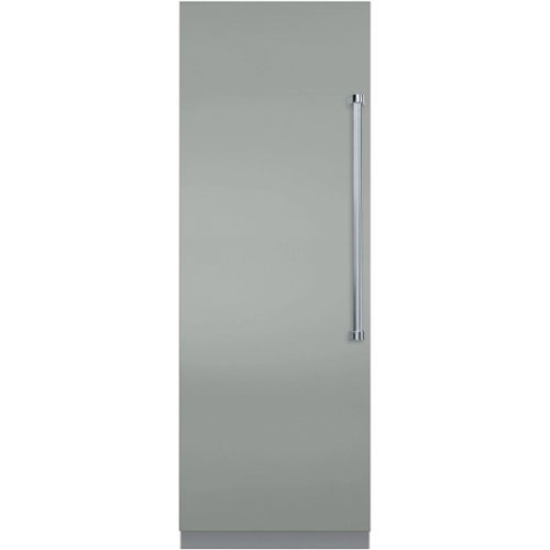 Viking - Professional 7 Series 13 Cu. Ft. Built-In Refrigerator - Arctic Gray