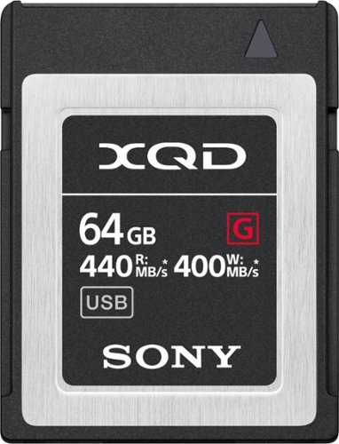 

Sony - QDG64F/J 64GB XQD Memory Card