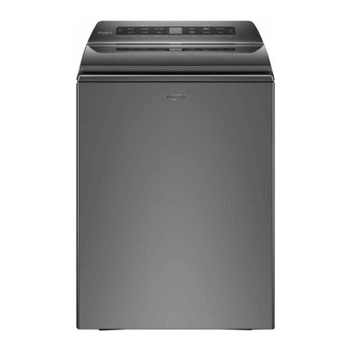 

Whirlpool - 4.8 Cu. Ft. High Efficiency Top Load Washer with Pretreat Station - Chrome Shadow