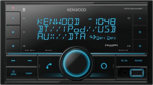 

Kenwood - Built-in Bluetooth - In-Dash Digital Media Receiver - Black
