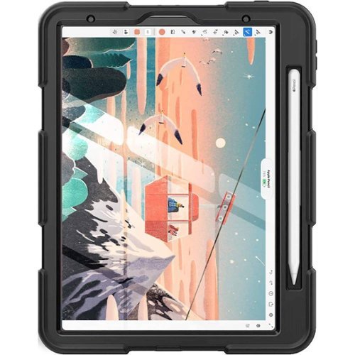

SaharaCase - Protection Hand Strap Case for Apple® iPad® Pro 12.9" (4th,5th, and 6th Gen 2020-2022) - Black