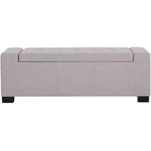 Simpli Home - Laredo 51 inch Wide Contemporary Rectangle Large Storage Ottoman - Gray Cloud
Simpli Home - Laredo 51 inch Wide Contemporary Rectangle Large Storage Ottoman - Gray Cloud