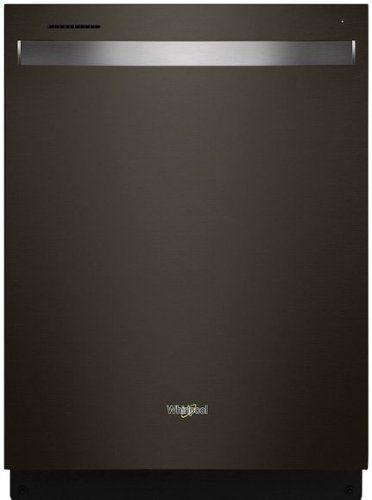 

Whirlpool - 24" Top Control Built-In Stainless Steel Tub Dishwasher with 3rd Rack and 47 dBA - Black Stainless with PrintShield Finish