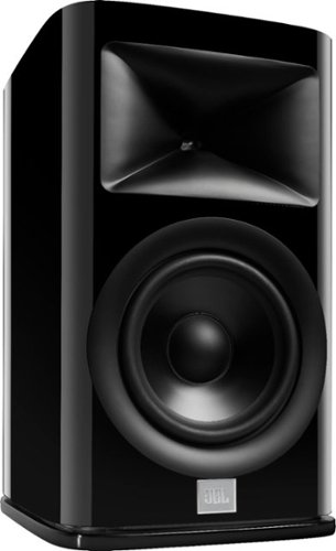 

JBL - HDI1600 6.5" 2-way bookshelf loudspeaker with 1" compression tweeter, each - Gloss Black Finish
