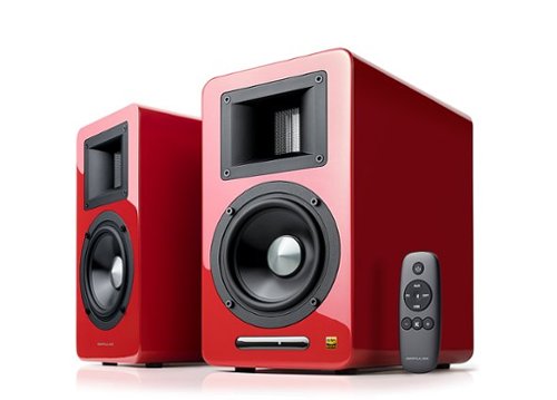 

Edifier - AirPulse A100 Hi-Res Wireless Speakers - Red