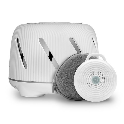 Yogasleep - Dohm Connect & Rohm Travel Bundle - White & Gray