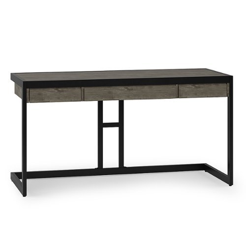 Simpli Home - Erina SOLID ACACIA WOOD Modern Industrial 60 inch Wide Writing Office Desk in - Farmhouse Grey
Simpli Home - Erina SOLID ACACIA WOOD Modern Industrial 60 inch Wide Writing Office Desk in - Farmhouse Grey