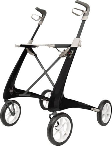 byAcre - Carbon Ultralight Regular Rollator, 16.5" Seat Width, Supports up to 285lbs - Black Frame
byAcre - Carbon Ultralight Regular Rollator, 16.5" Seat Width, Supports up to 285lbs - Black Frame