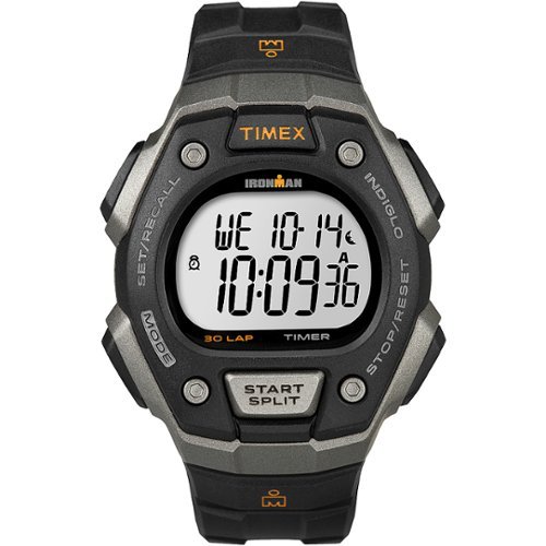

Timex - Men's IRONMAN Classic 30 38mm Watch with Pay - Black/Silver-Tone/Timex Pay