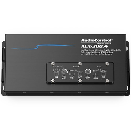 

AudioControl - All-Weather Series 300W 4-Channel Class D Amplifier - Black