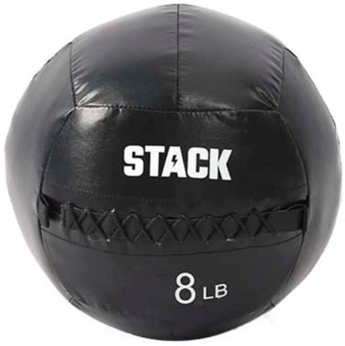 

Stack Fitness - 8LB Medicine Ball - Black