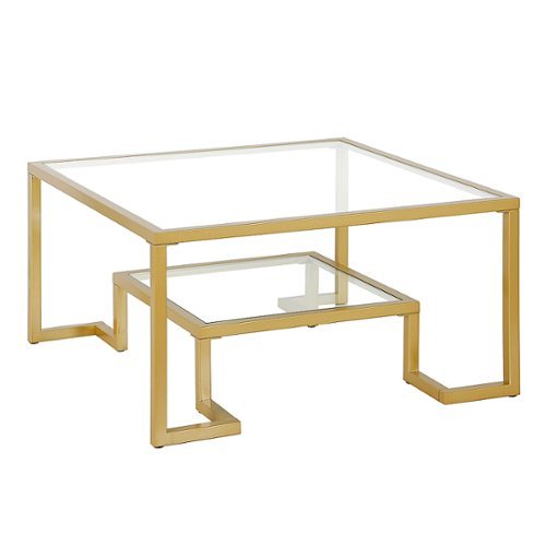 

Camden&Wells - Athena Square Coffee Table - Gold