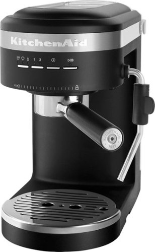 KitchenAid - Semi-Automatic Espresso Machine - Matte Black
