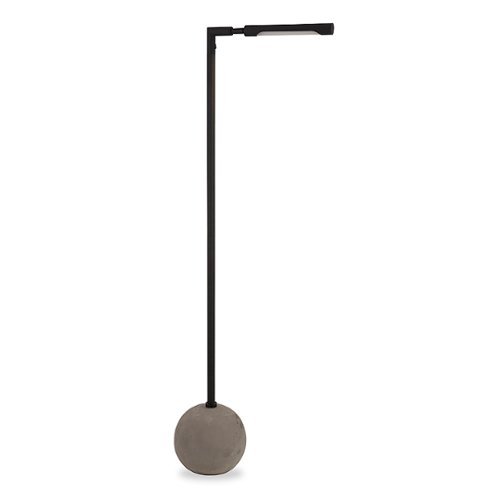 Camden&Wells - Dinodas Floor Lamp - Blackened Bronze/Concrete