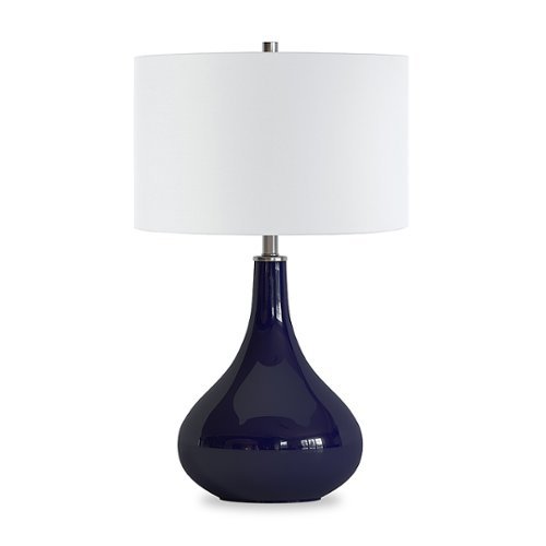 Camden&Wells - Mirabella Table Lamp - Navy Blue Glass