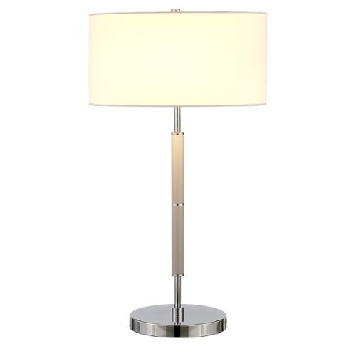 Camden&Wells - Simone Table Lamp - Cool Gray/Nickel