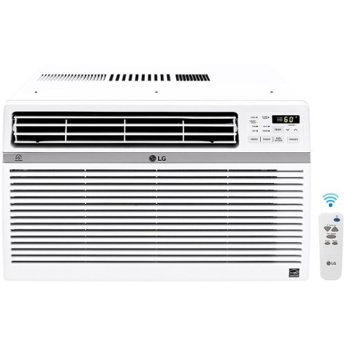 

LG - 800 Sq. Ft. 15,000 BTU Smart Window Air Conditioner - White