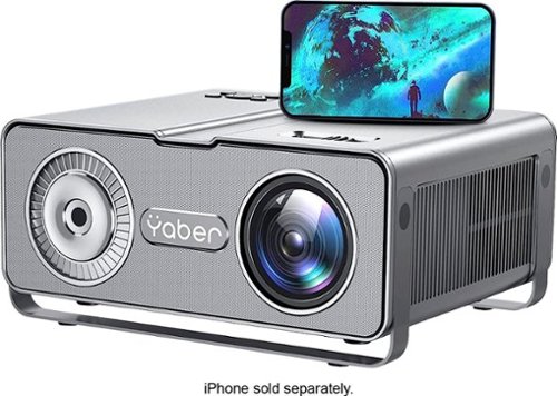 Yaber - Buffalo Pro U10 Native 1080P Entertainment LCD Projector with Bidirectional Bluetooth - Gray
Yaber - Buffalo Pro U10 Native 1080P Entertainment LCD Projector with Bidirectional Bluetooth - Gray