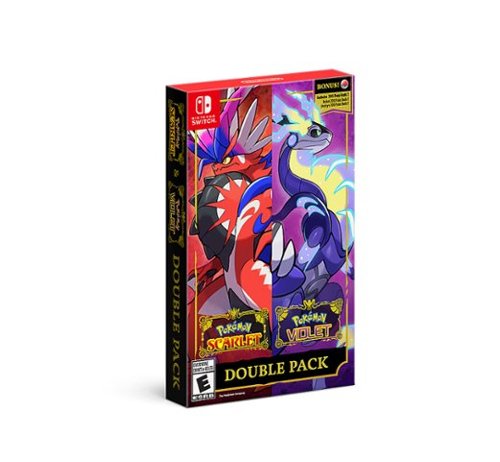 

Pokémon Scarlet & Pokémon Violet Double Pack - Nintendo Switch, Nintendo Switch (OLED Model), Nintendo Switch Lite